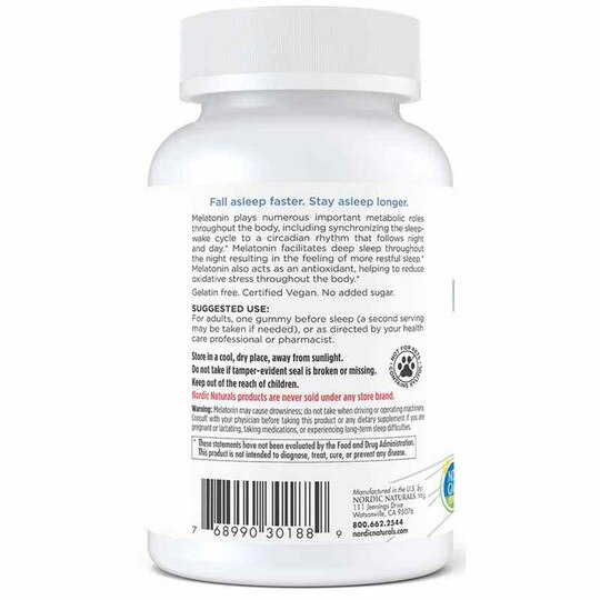 Melatonin Gummies Zero Sugar, NRN